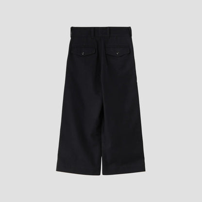 WOOL COTTON DRILL TROUSERS
