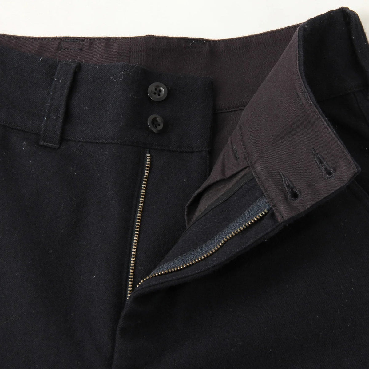 WOOL COTTON DRILL TROUSERS