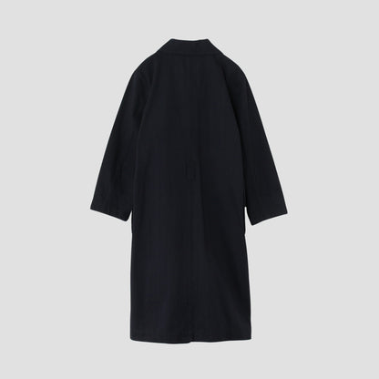 YARN DYE COTTON TWILL DRESS