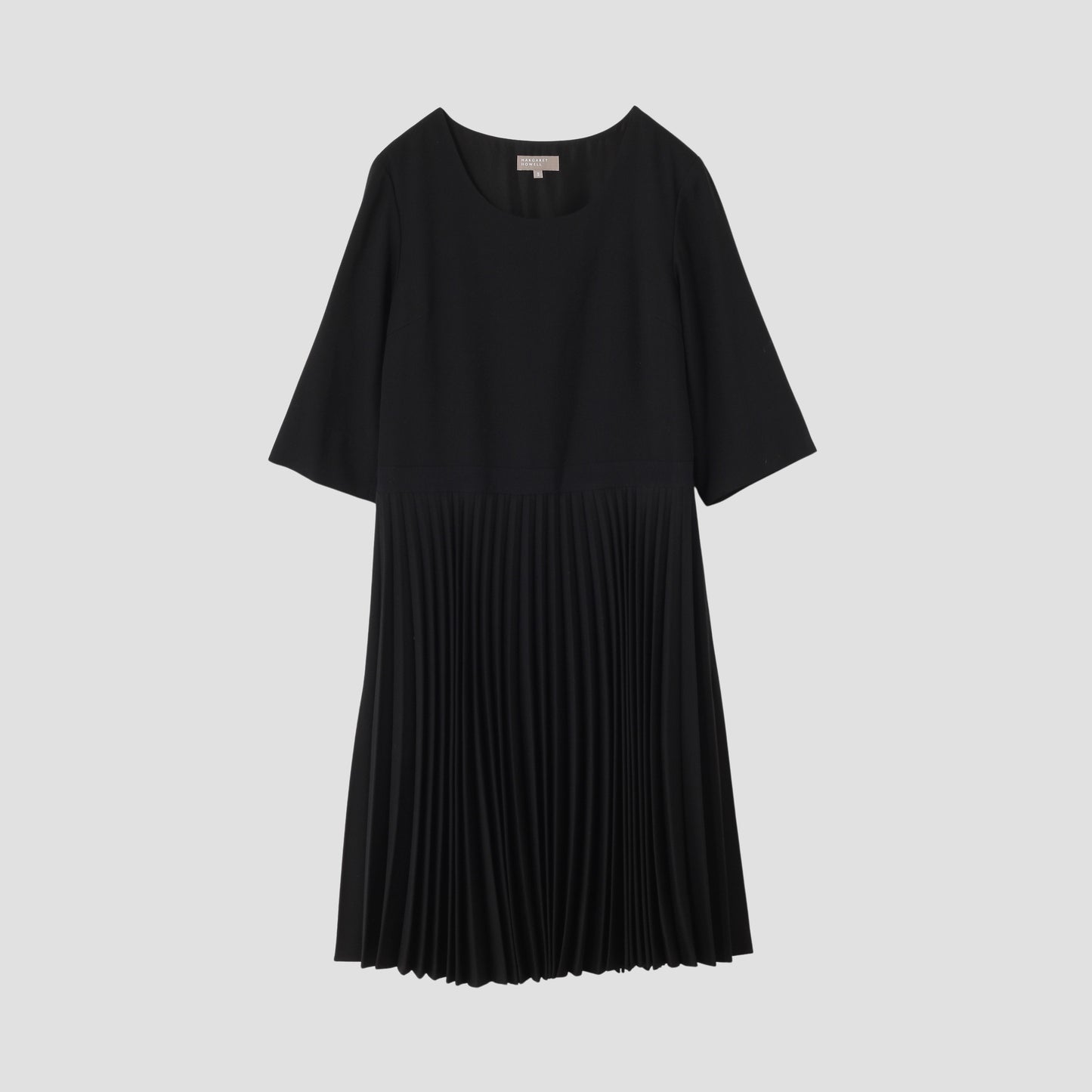 FINE WOOL GABARDINE DRESS