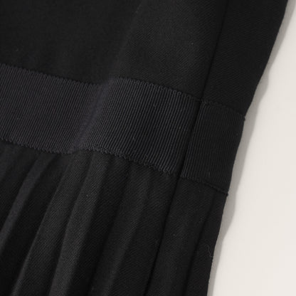 FINE WOOL GABARDINE DRESS