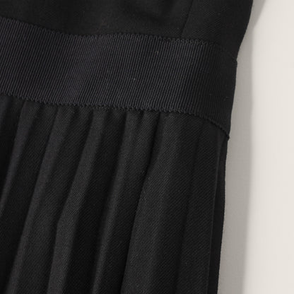 FINE WOOL GABARDINE DRESS