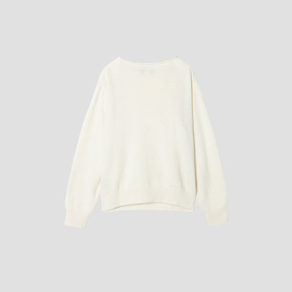 TWISTED WOOL CASHMERE JUMPER KNIT