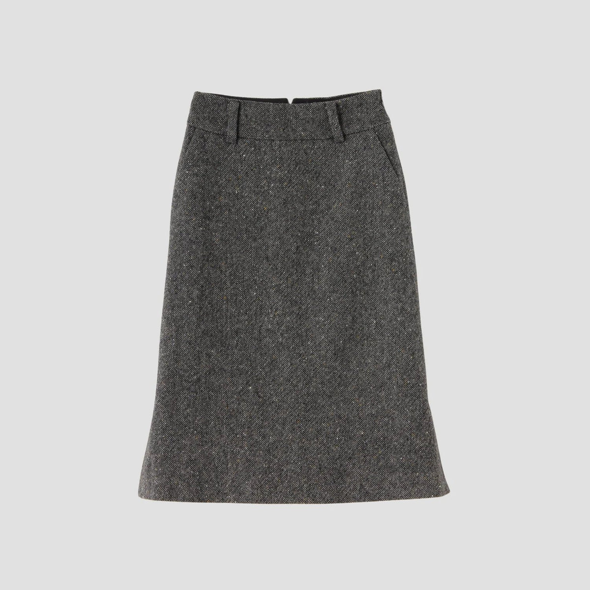 WOOL TWEED SKIRT