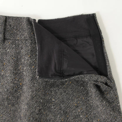 WOOL TWEED SKIRT