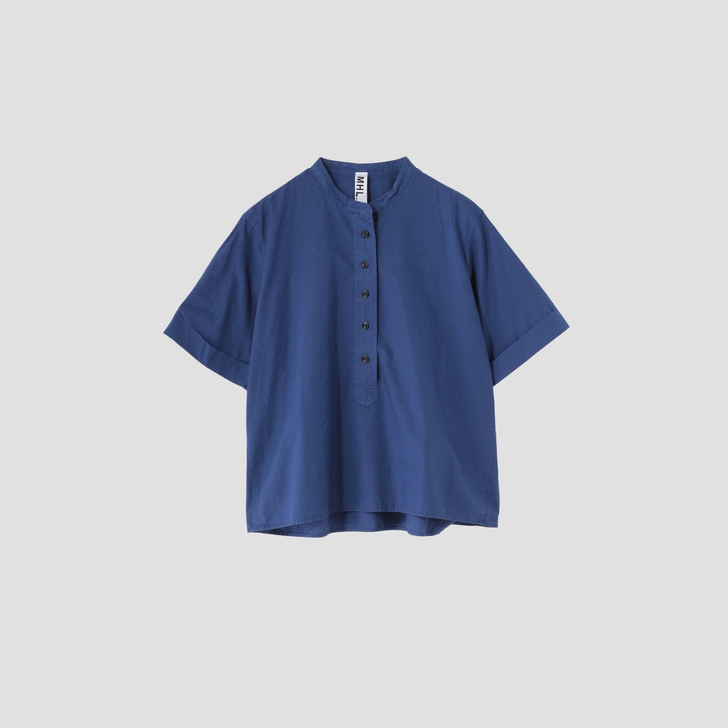 COTTON RAMIE POPLIN SHIRT