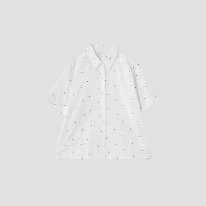 SPOT PRINT BATISTE SHIRT