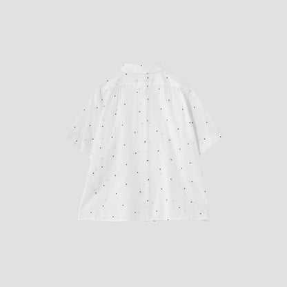 SPOT PRINT BATISTE SHIRT