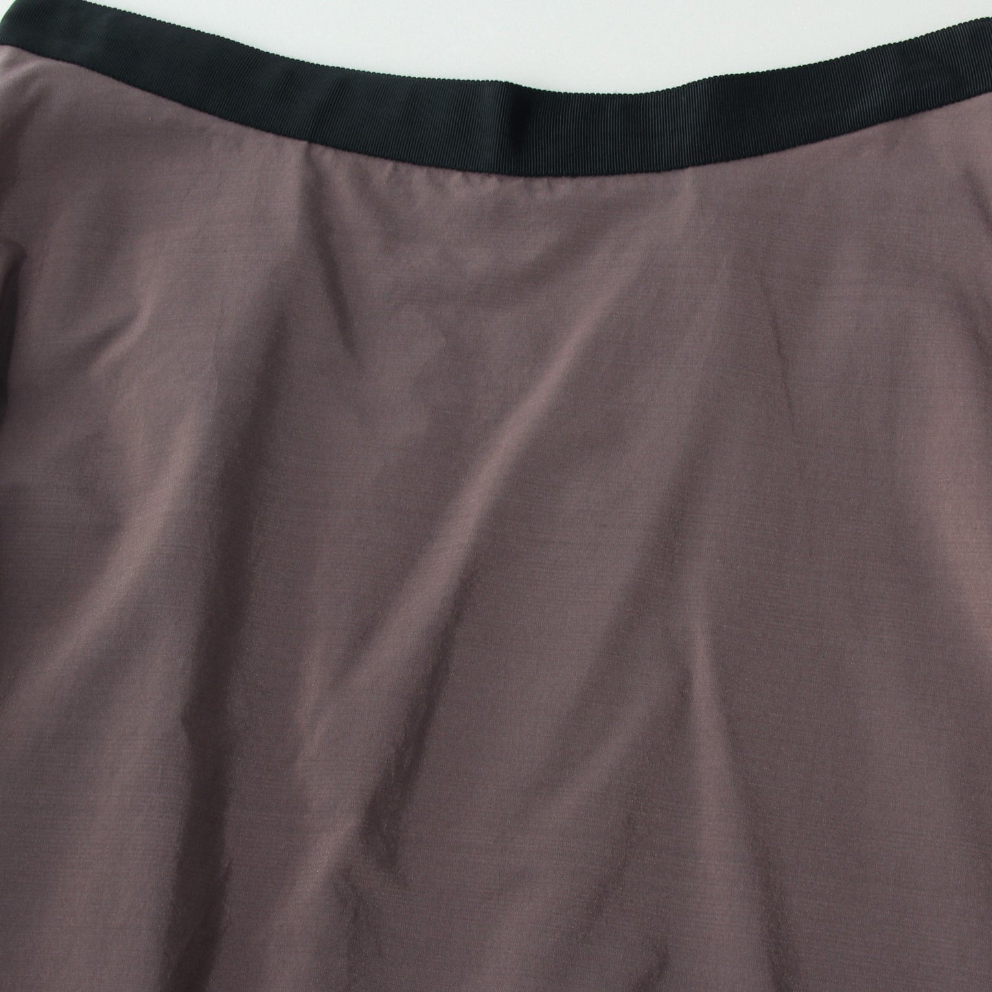 SILK COTTON POPLIN SKIRT