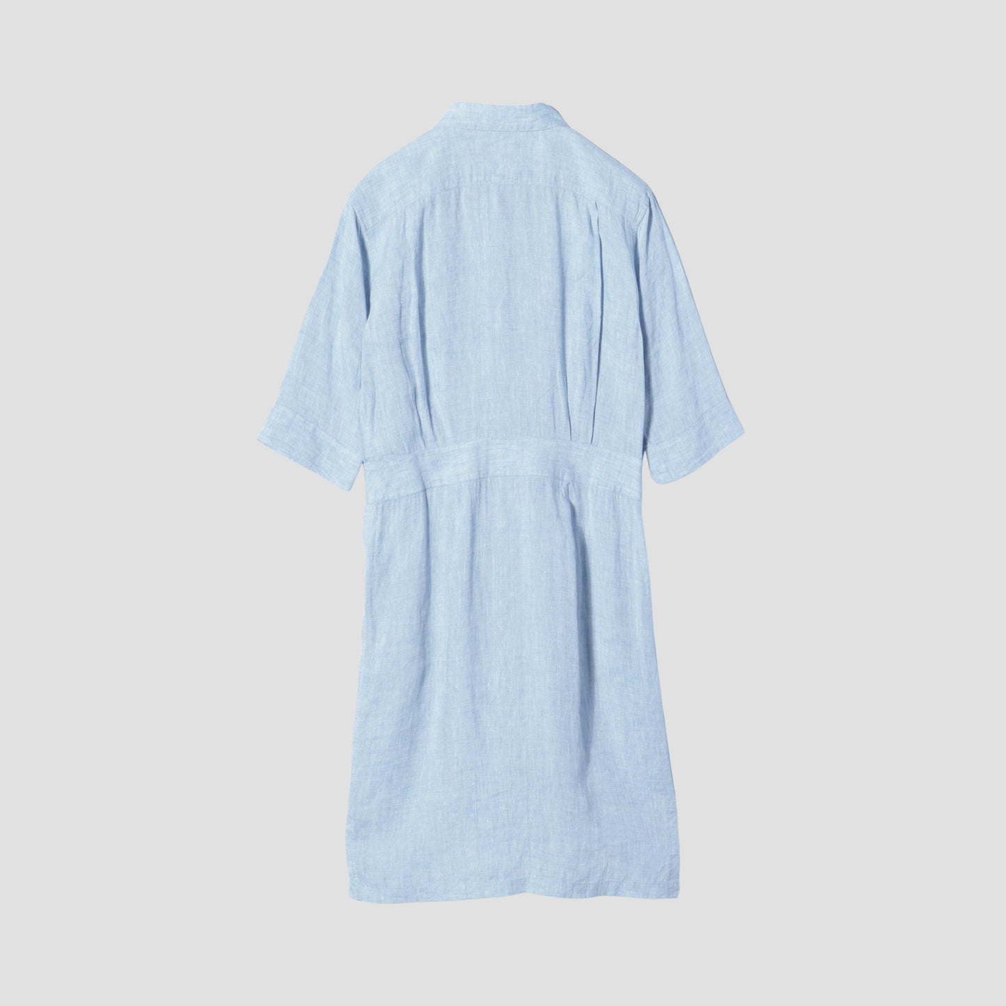 CHAMBRAY LINEN DRESS