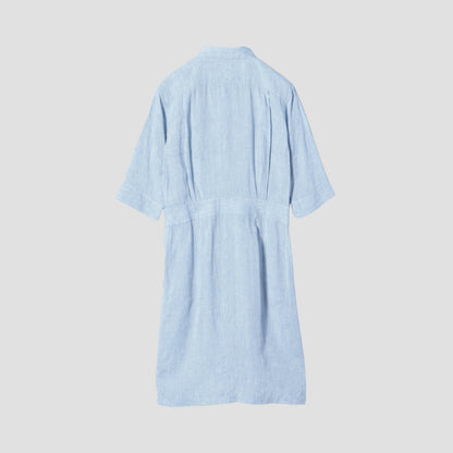 CHAMBRAY LINEN DRESS