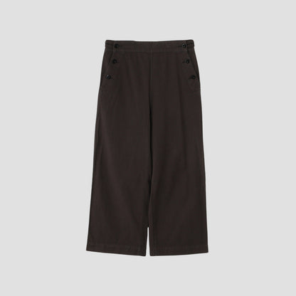 ROUGH COTTON CANVAS TROUSERS