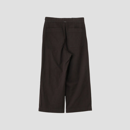 ROUGH COTTON CANVAS TROUSERS