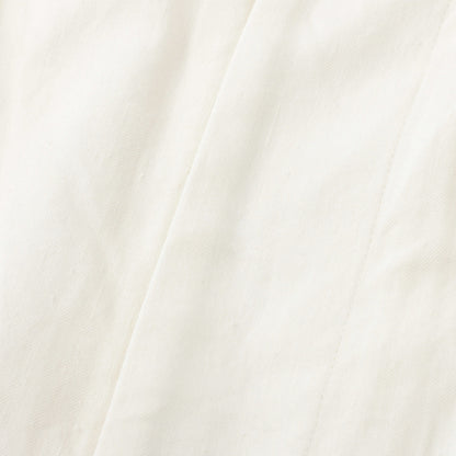 LINEN COTTON TWILL TROUSERS