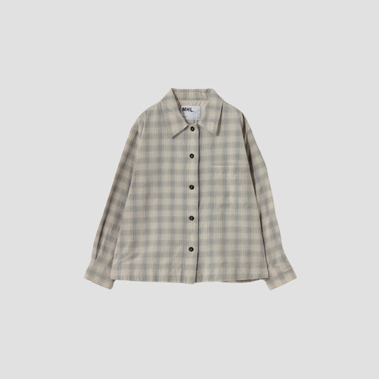 WORKWEAR CHECK COTTON SHIRTING