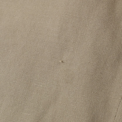 COTTON LINEN OXFORD TROUSERS