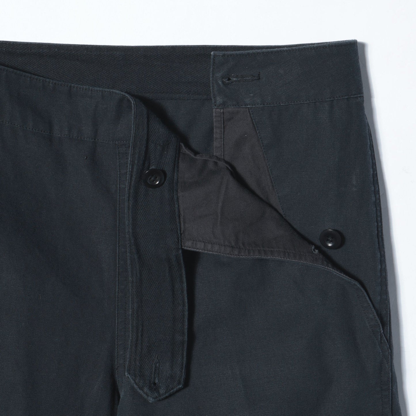 COMPACT BROKEN DRILL TROUSERS