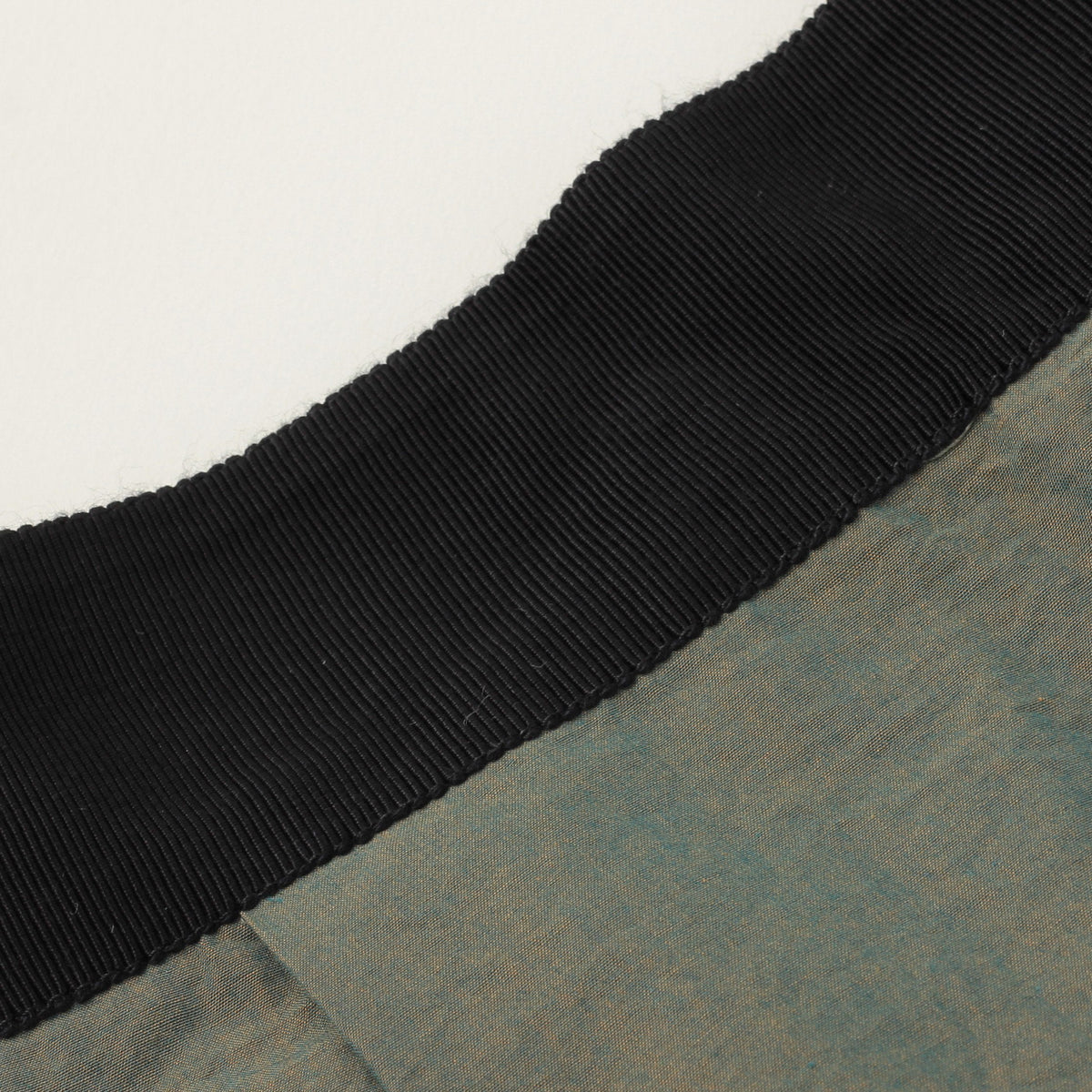 YARN DYED COTTON POPLIN SKIRT