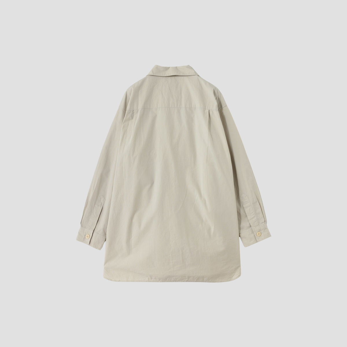 ORGANIC COTTON PLAINWEAVE SHIRT