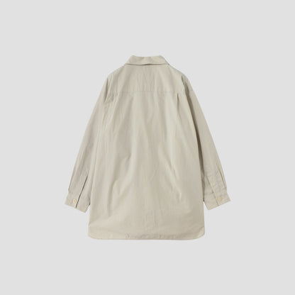 ORGANIC COTTON PLAINWEAVE SHIRT