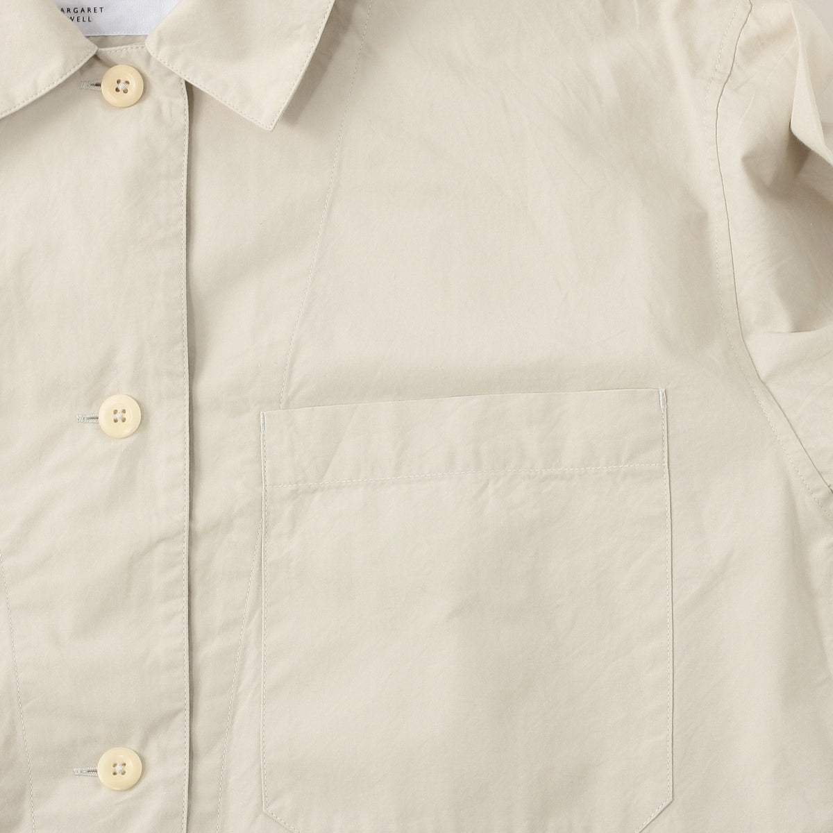 ORGANIC COTTON PLAINWEAVE SHIRT