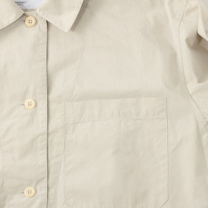 ORGANIC COTTON PLAINWEAVE SHIRT