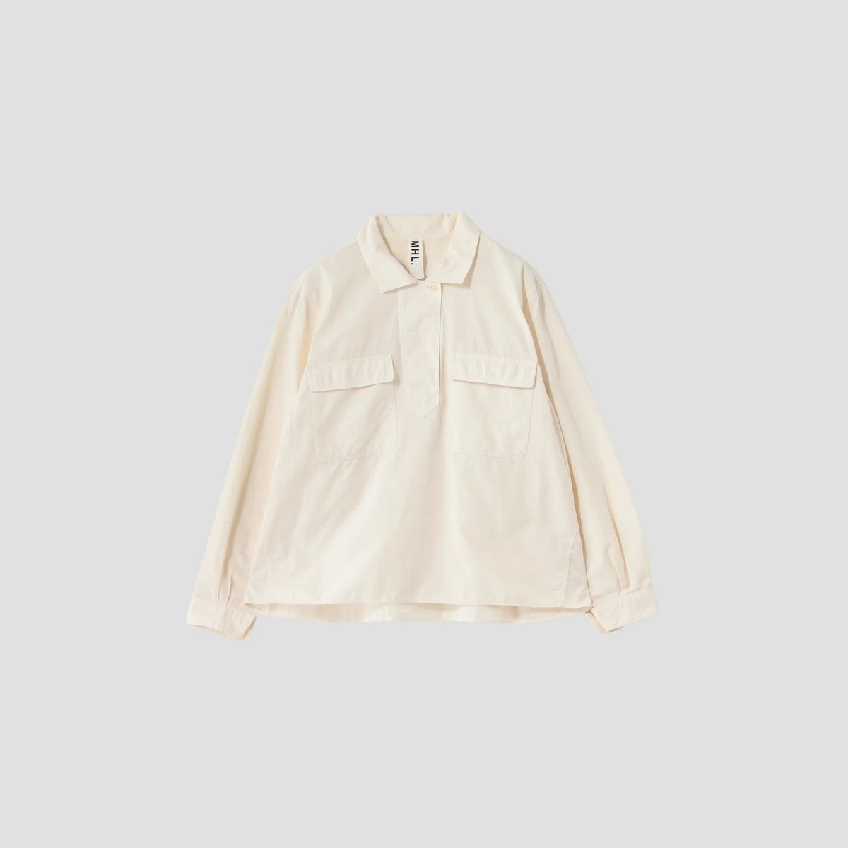 GARMENT DYE TOUGH COTTON POPLIN SHIRT