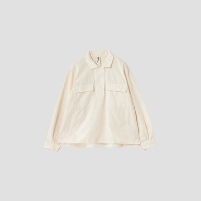 GARMENT DYE TOUGH COTTON POPLIN SHIRT