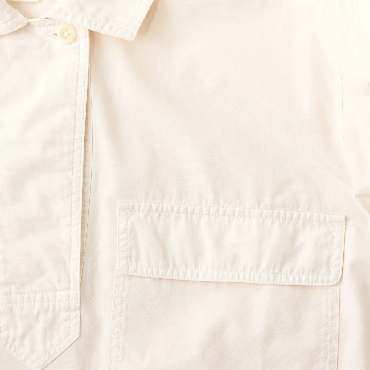 GARMENT DYE TOUGH COTTON POPLIN SHIRT