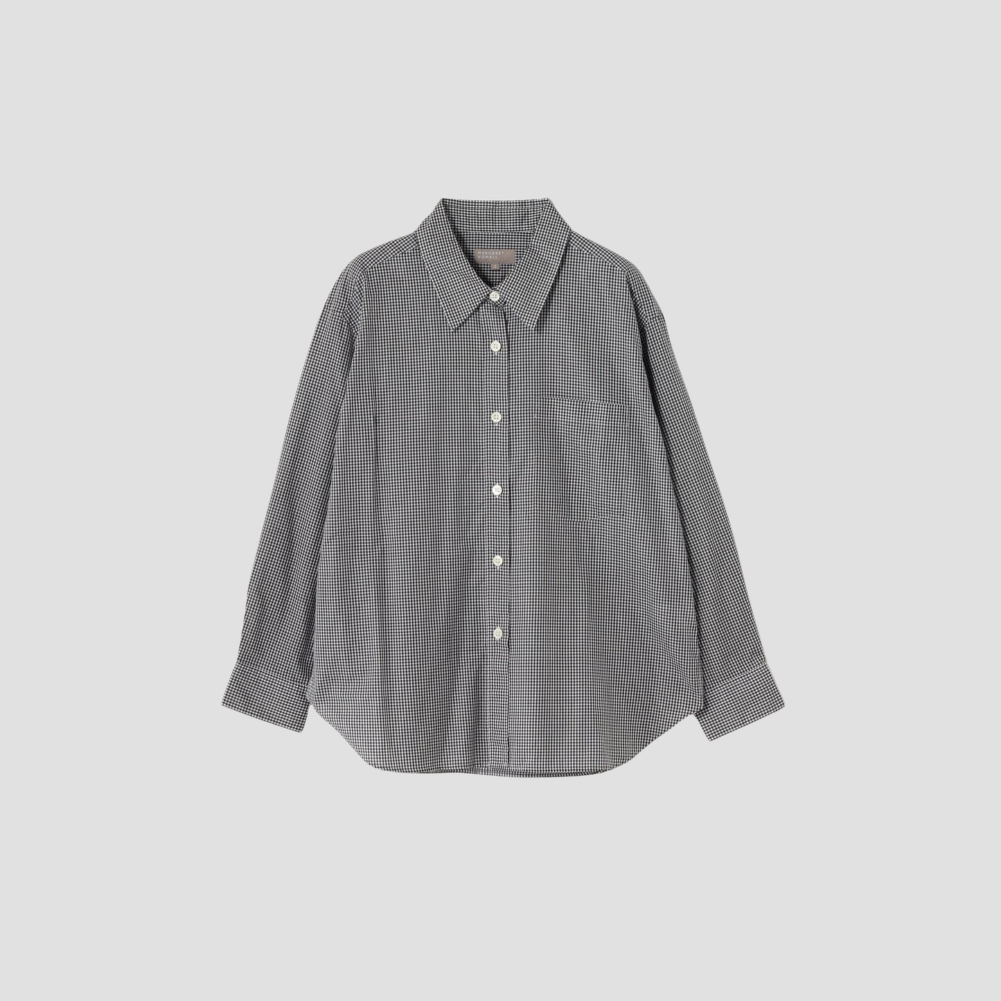 SUPERFINE COTTON GINGHAM SHIRT