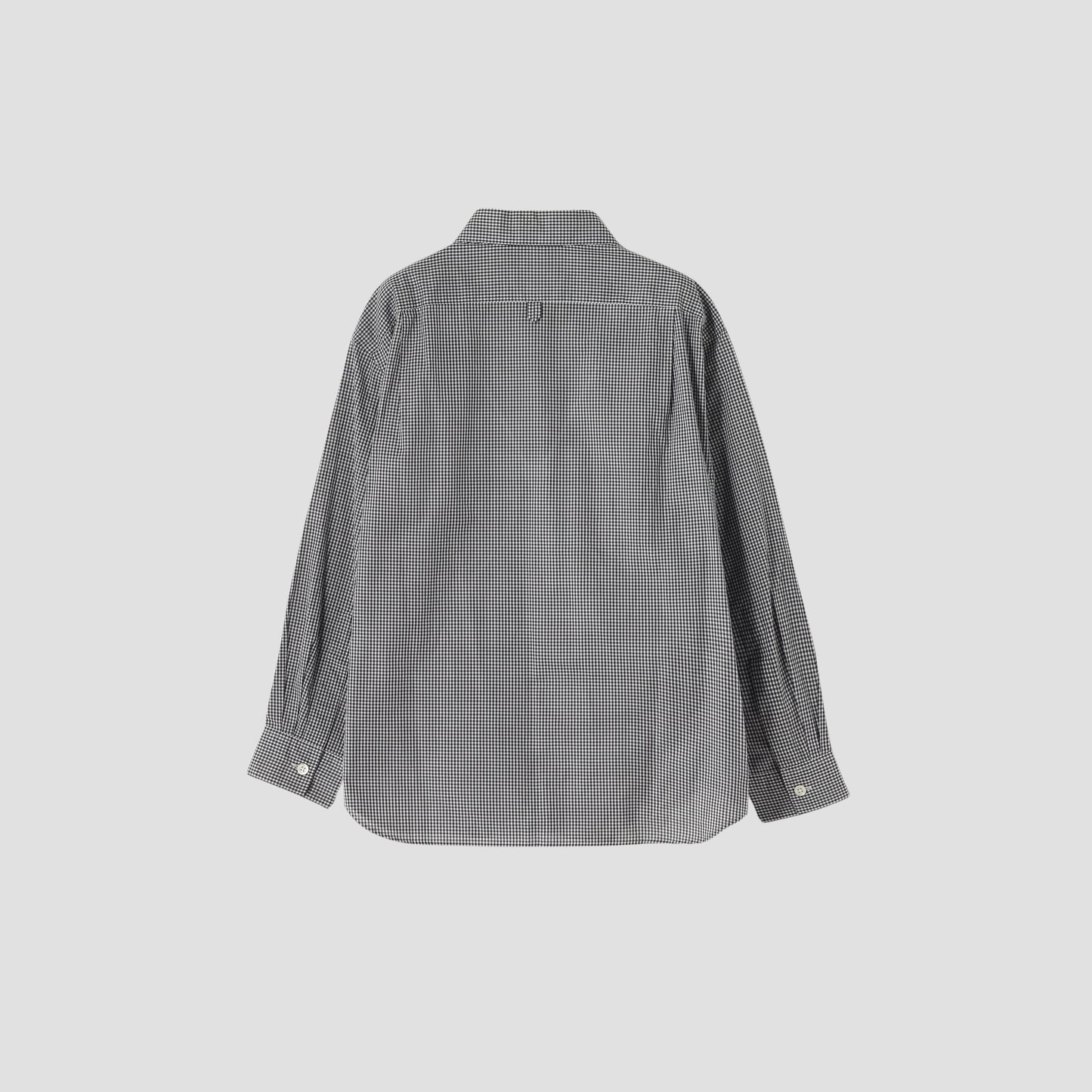 SUPERFINE COTTON GINGHAM SHIRT