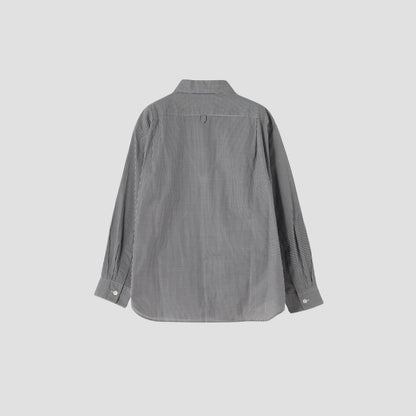 SUPERFINE COTTON GINGHAM SHIRT