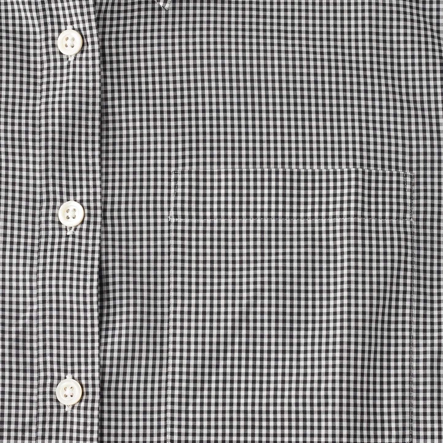 SUPERFINE COTTON GINGHAM SHIRT