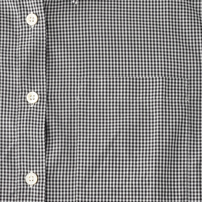 SUPERFINE COTTON GINGHAM SHIRT
