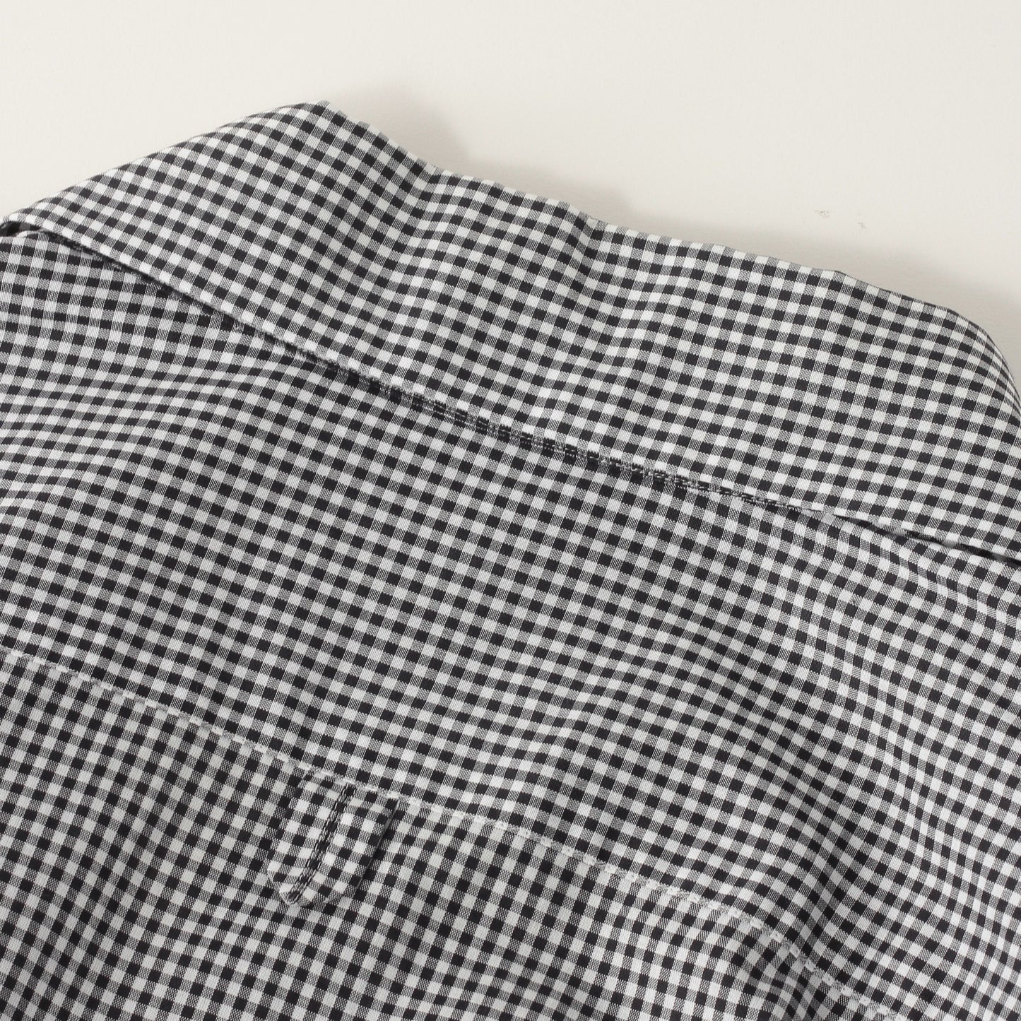 SUPERFINE COTTON GINGHAM SHIRT