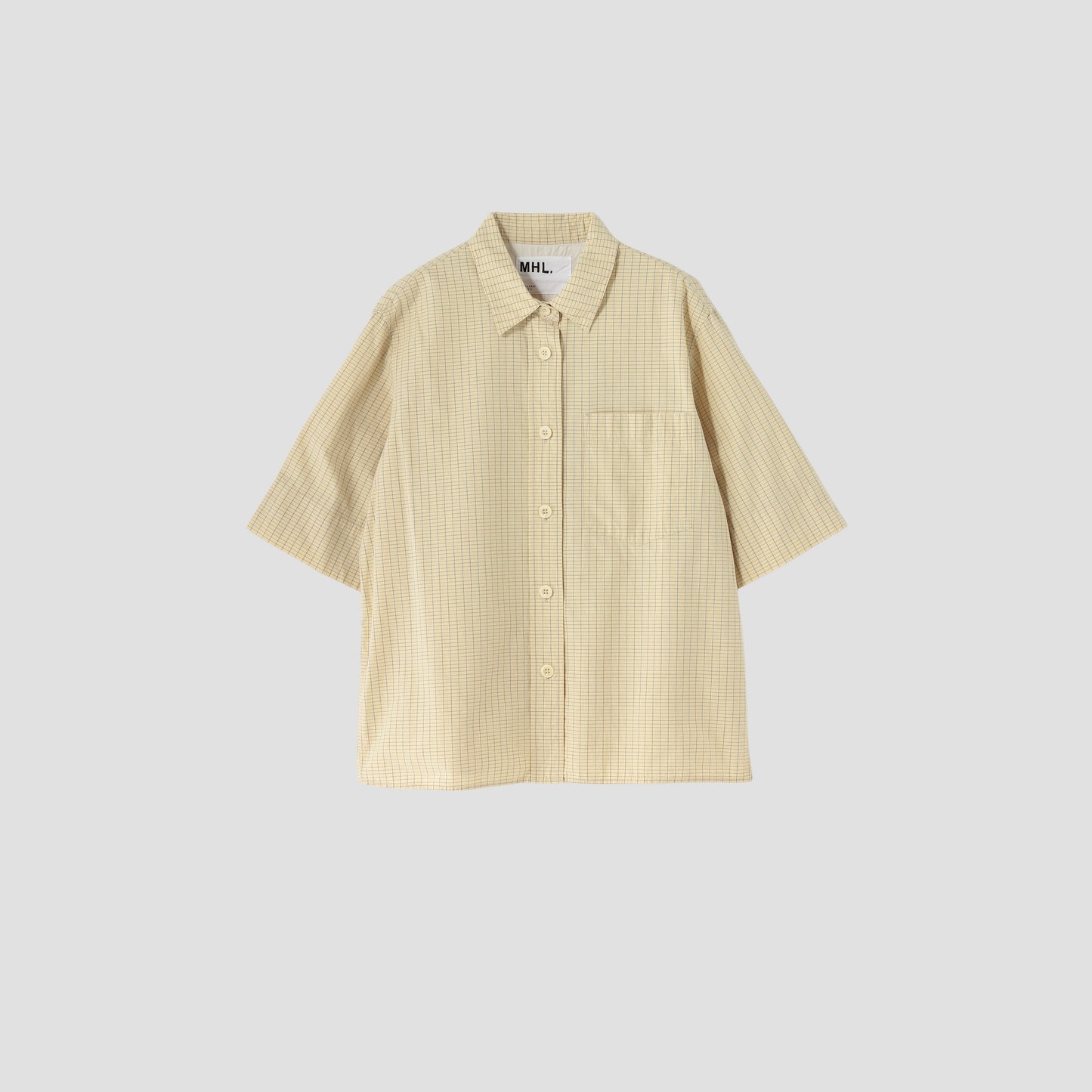 GRAPH CHECK COTTON SHIRT