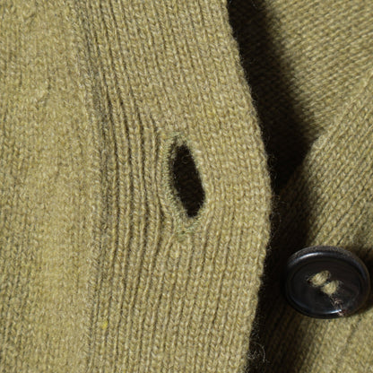 TWISTED CASHMERE WOOL CARDIGAN KNIT