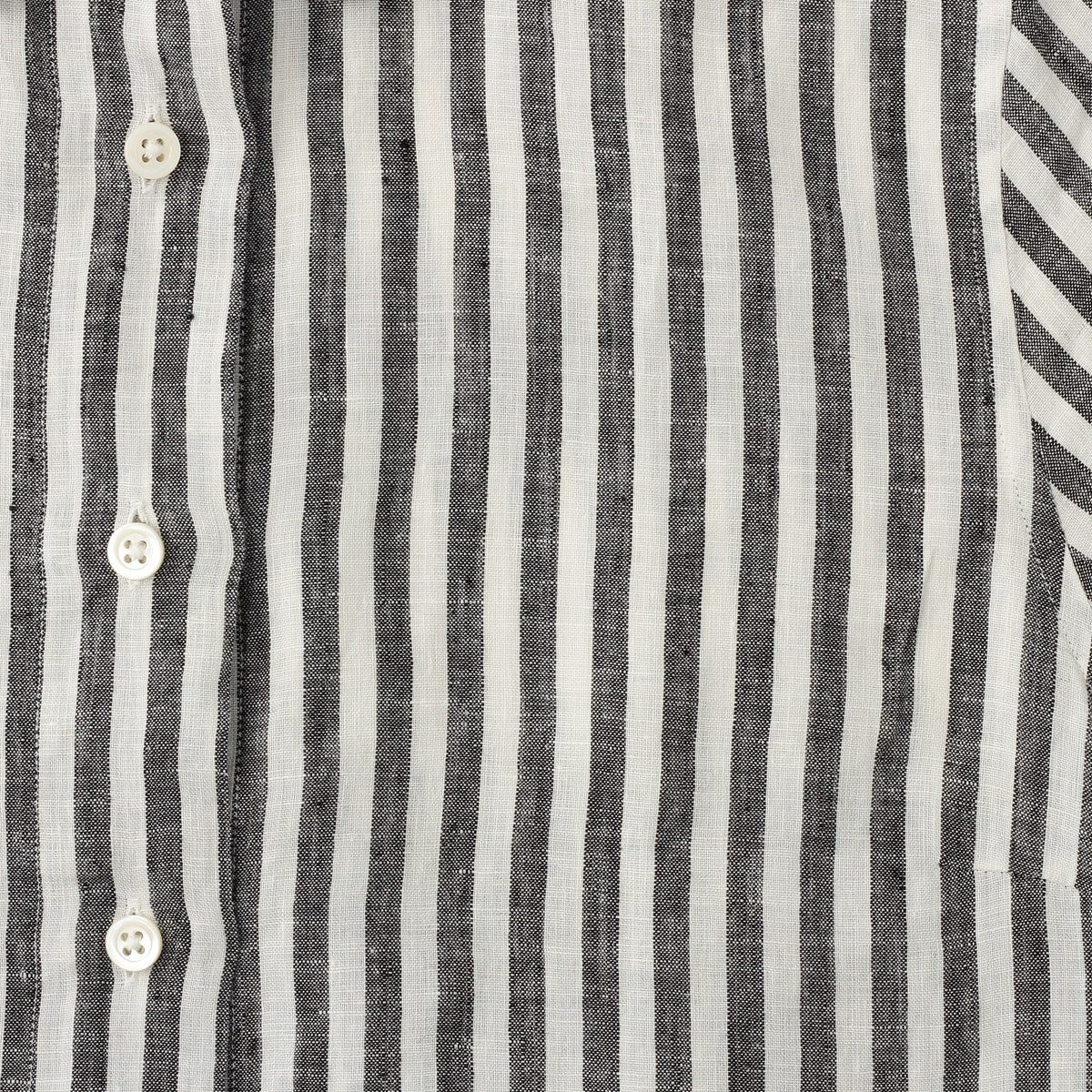 BLACK&WHITE SHIRTING LINEN