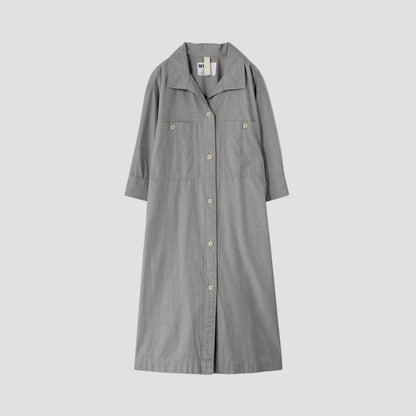 HIGHCOUNT COTTON END ON END DRESS