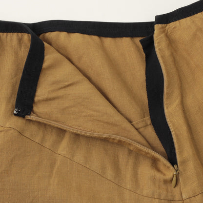 DENSE FINE LINEN SKIRT