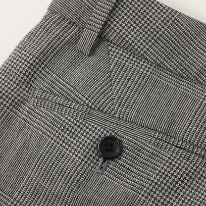 POW CHECK WOOL TROUSERS