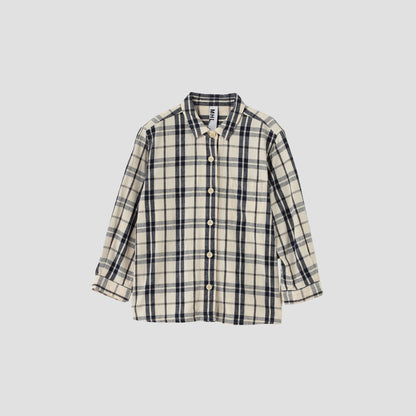 ROUGH COTTON LINEN SHIRTING