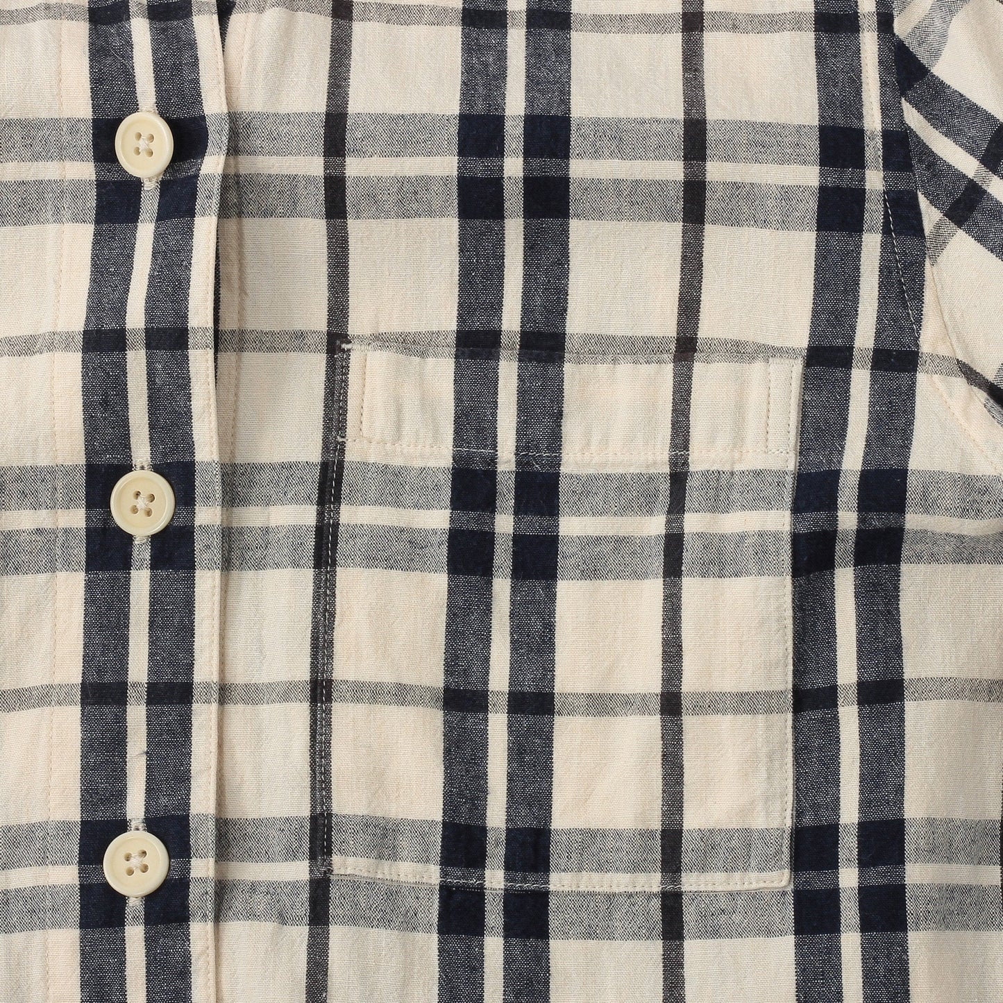 ROUGH COTTON LINEN SHIRTING