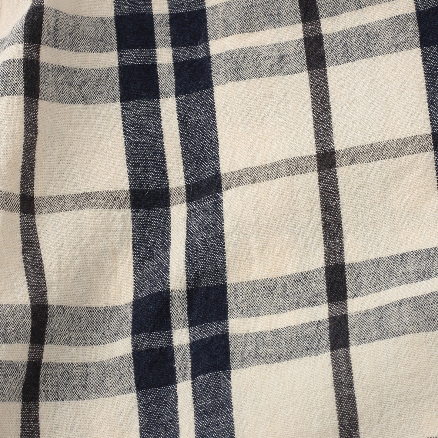 ROUGH COTTON LINEN SHIRTING