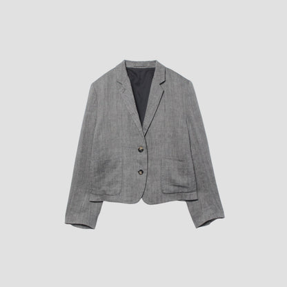 CLEAN HERRINGBONE JACKET