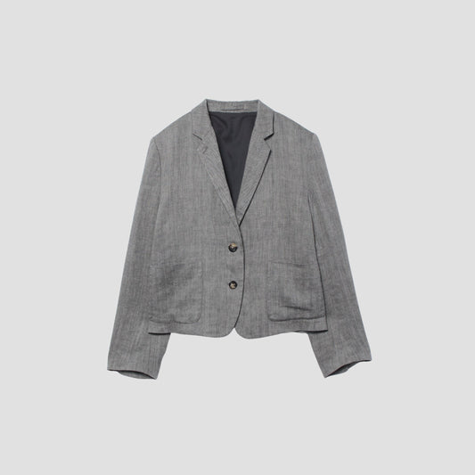CLEAN HERRINGBONE JACKET