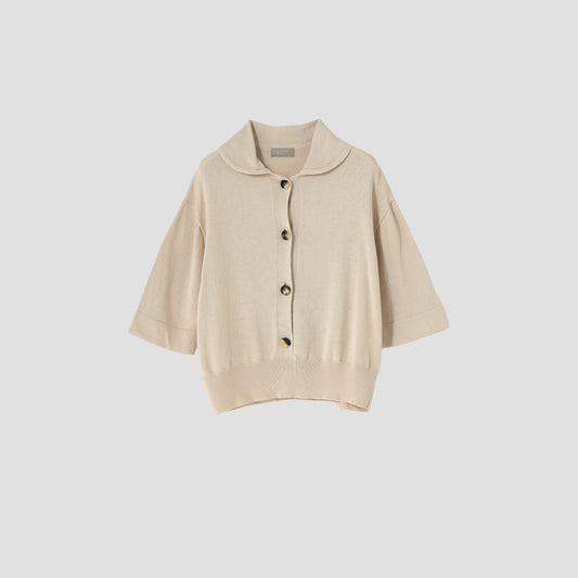 FINE LINEN COTTON KNIT