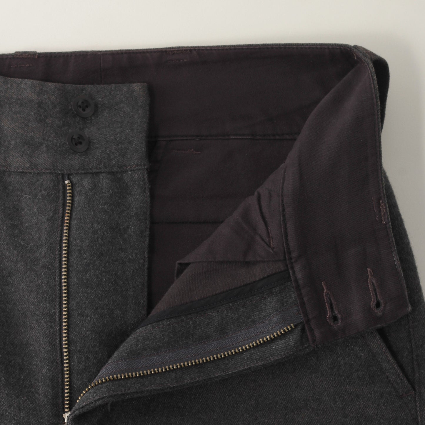 WOOL COTTON DRILL TROUSERS