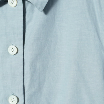 COTTON RAMIE CHAMBRAY DRESS