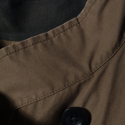 WASHED WAXED COTTON COAT